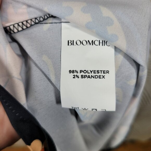 NEW Bloomchic Maxi Dress Plus Size 26 26W Floral Black Long Boho Whimsigoth 4X - Picture 7 of 7